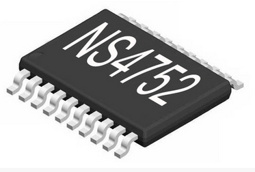 NS4752  升壓+防失真、3.6V/5W單聲道AB/D切換音頻功放